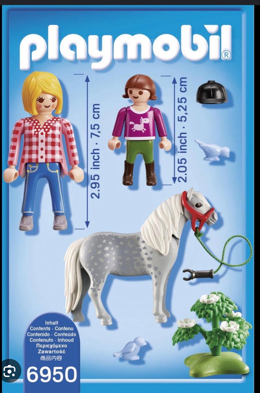 Playmobil 6950 Ponyrijden met Moeder en Kind, Ophalen of Verzenden, Gebruikt, Jongen of Meisje