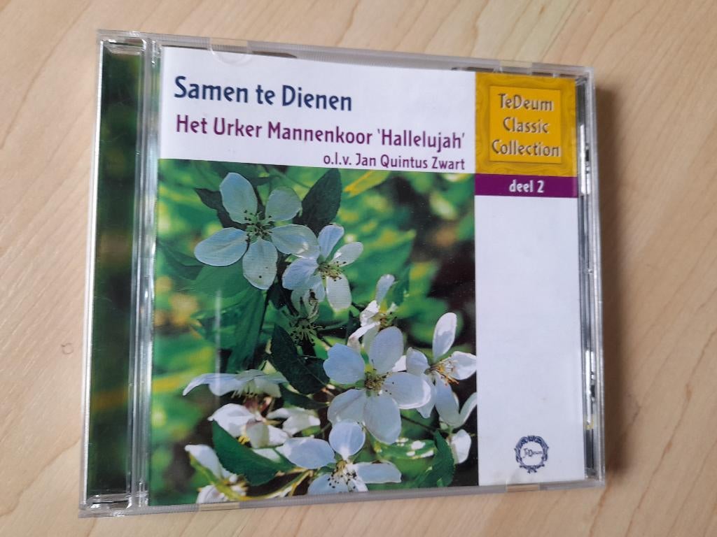 CD  SAMEN TE DIENEN URKER MANNENKOOR HALLELUJAH deel 2, Cd's en Dvd's, Ophalen of Verzenden, Zo goed als nieuw