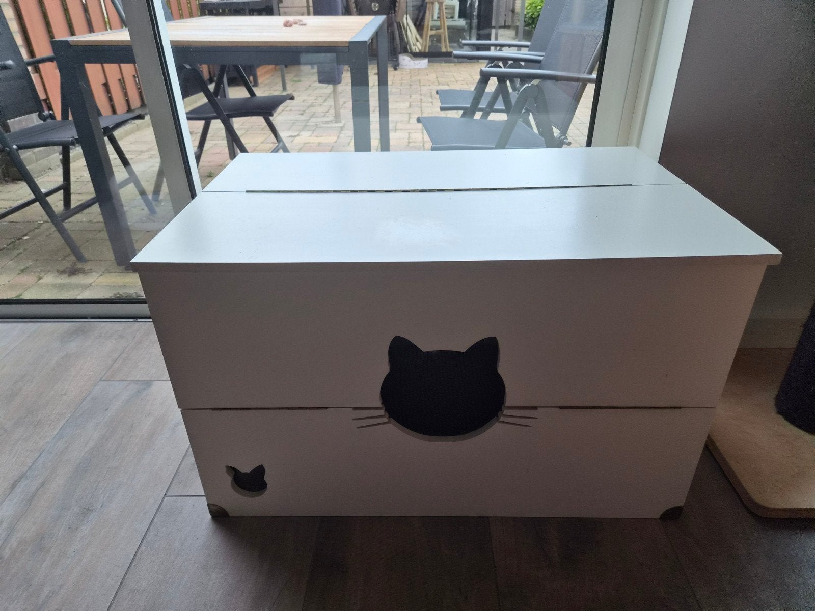 Werpkist kat zeer nette staat, Ophalen, Zo goed als nieuw, Overige
