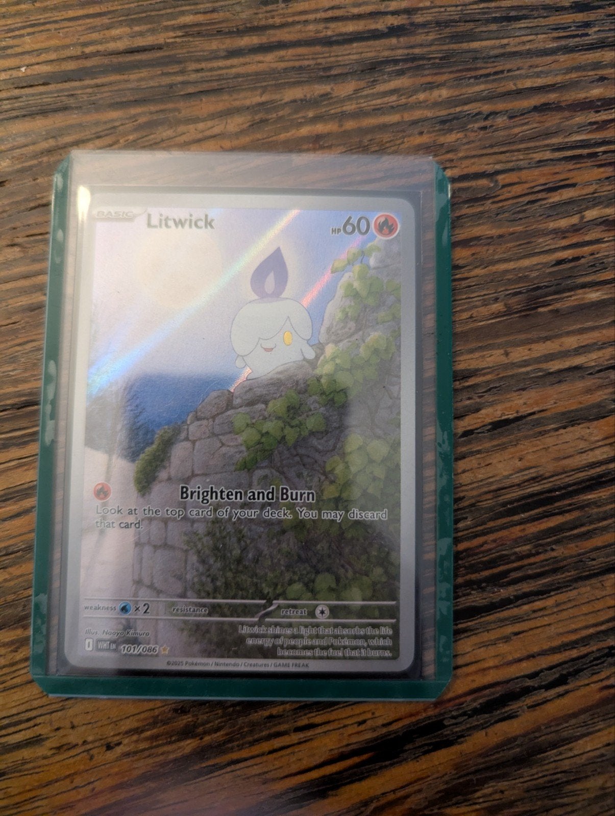 Litwick White Flare, Ophalen of Verzenden, Nieuw, Losse kaart