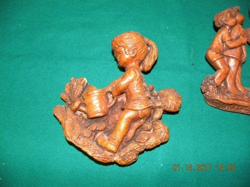 Muurhangers van gips, 3 stuks, Ophalen of Verzenden, 'T Olde Gre-j, Info@toldegrej.nl, Endepoelstraat 20f Didam