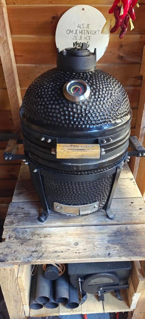 Urben chef 15inch kamado, Ophalen