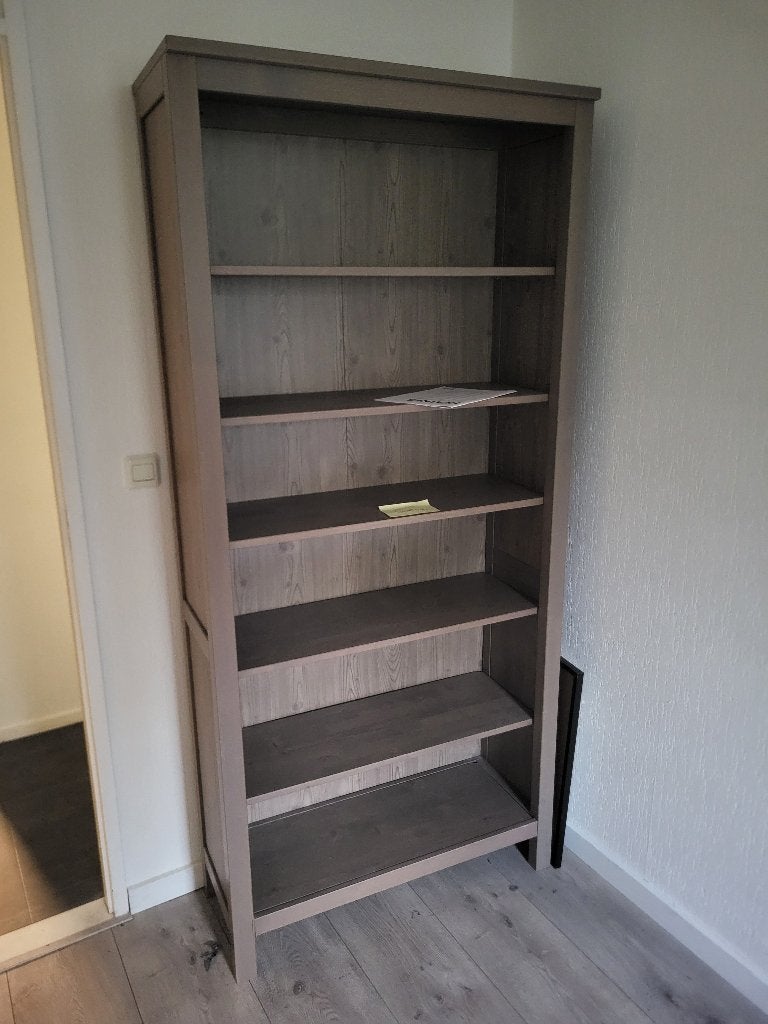 Boekenkast Hemnes, Ophalen, Met plank(en), Gebruikt, 50 tot 100 cm
