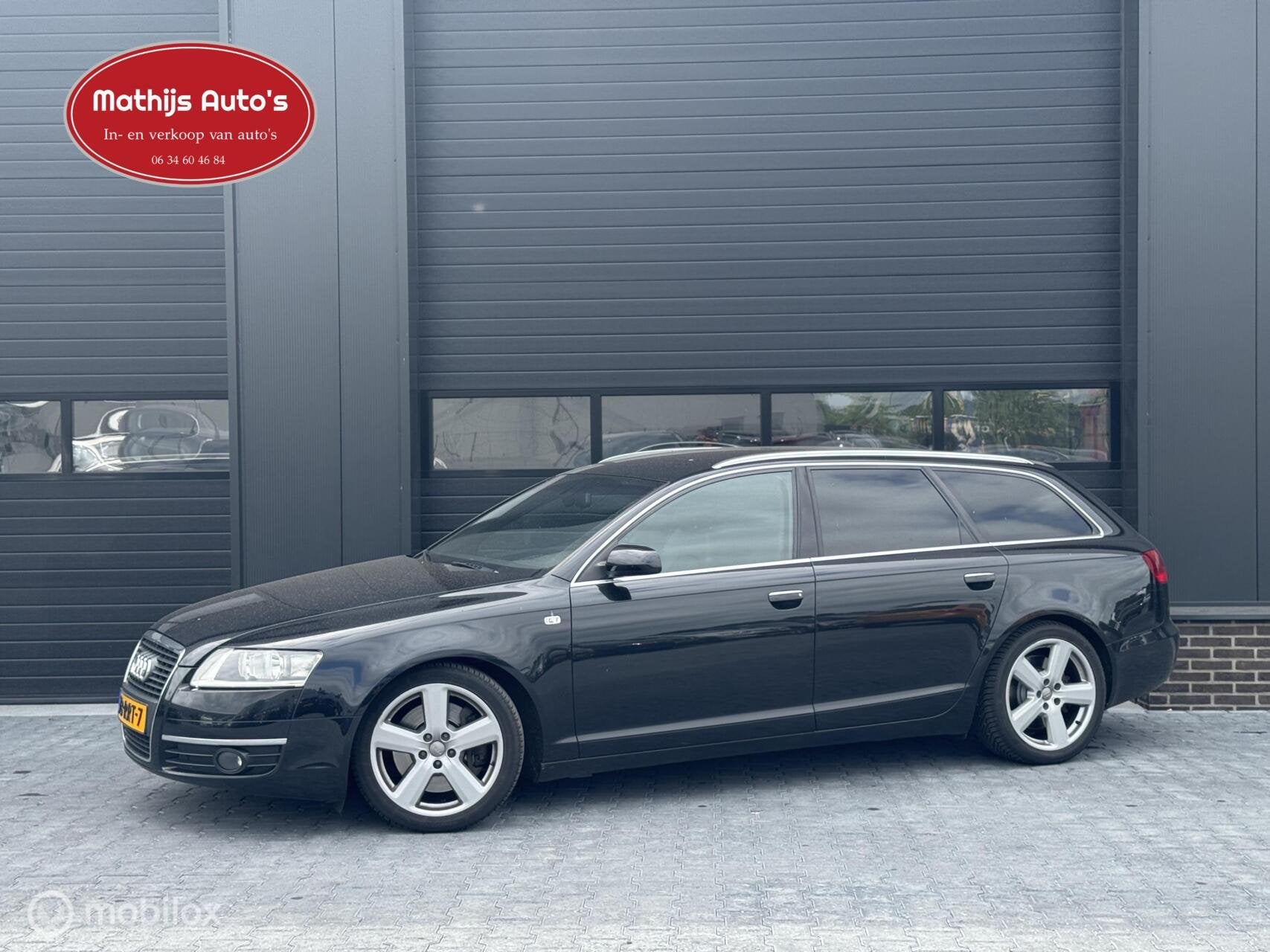 Audi A6 Avant 2.8 FSI V6 nette staat! Youngtimer!, Auto's, 2773 cc, Zwart, 11 km/l, Handgeschakeld