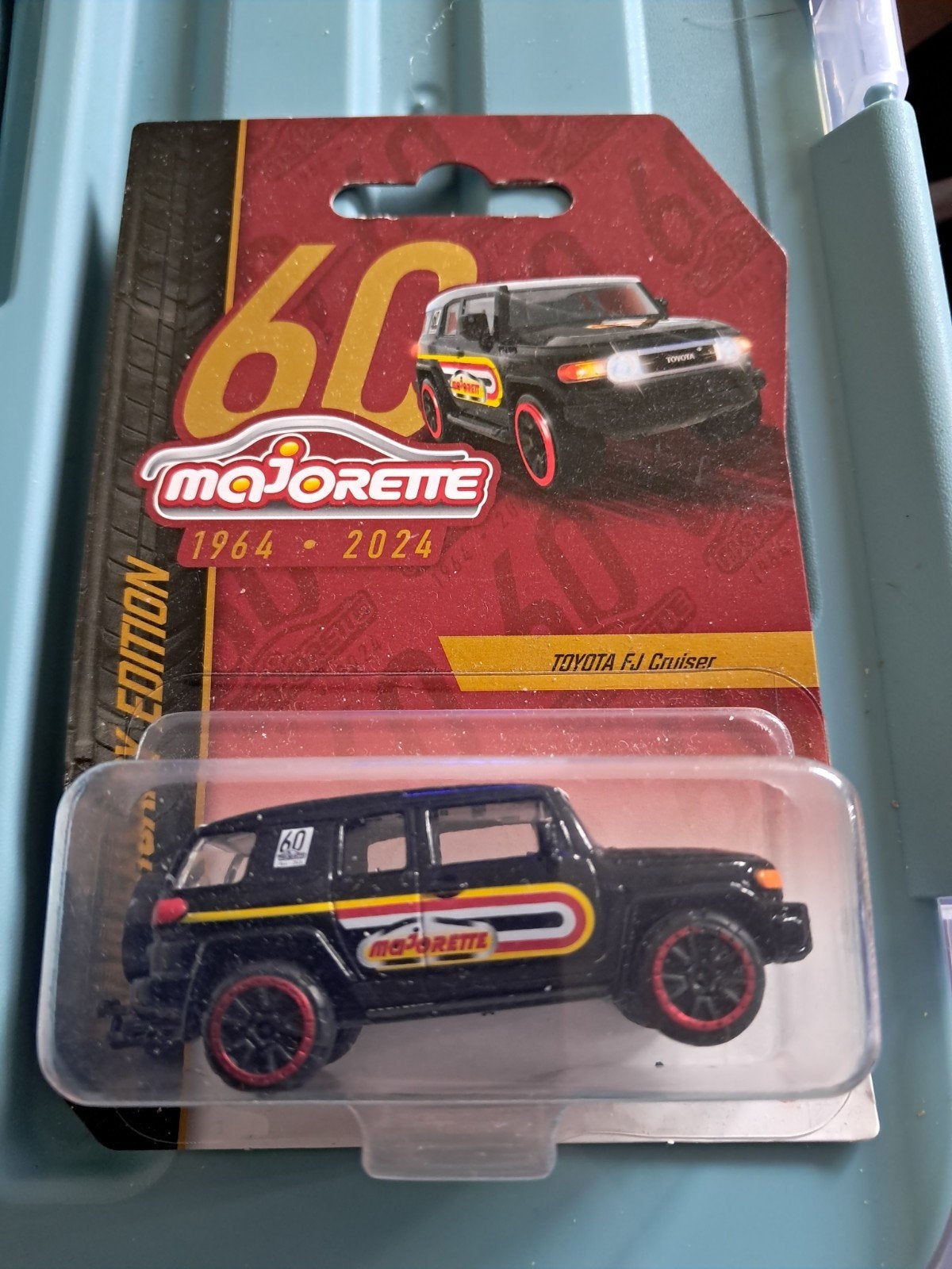 Majorette Toyota FJ Cruiser zwart nieuw in 60 years ovp, Ophalen of Verzenden, Nieuw, Auto