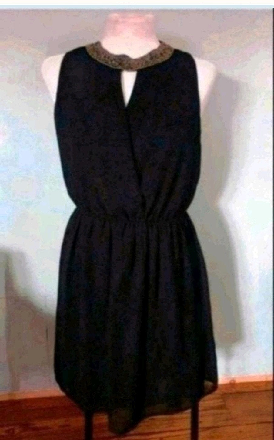 Zara zwart feestelijk jurk, Kleding | Dames, Jurken, Maat 38/40 (M), Ophalen of Verzenden, Zo goed als nieuw, Knielengte