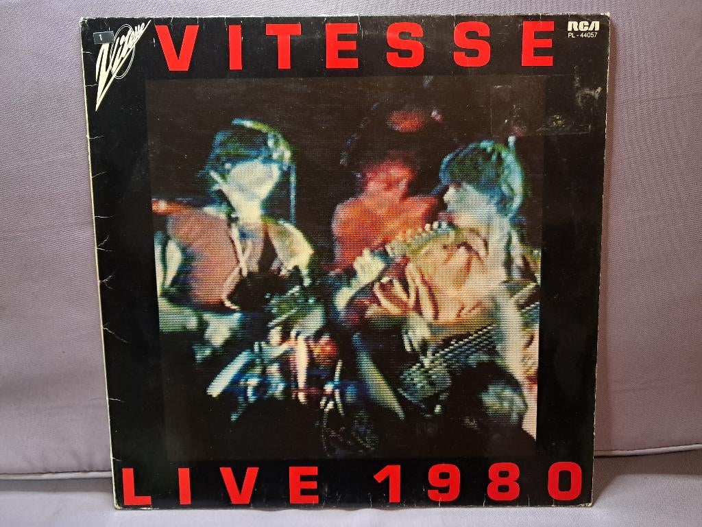 lp. vitesse. live 1980. ex, Cd's en Dvd's, Ophalen of Verzenden, Gebruikt, 12 inch