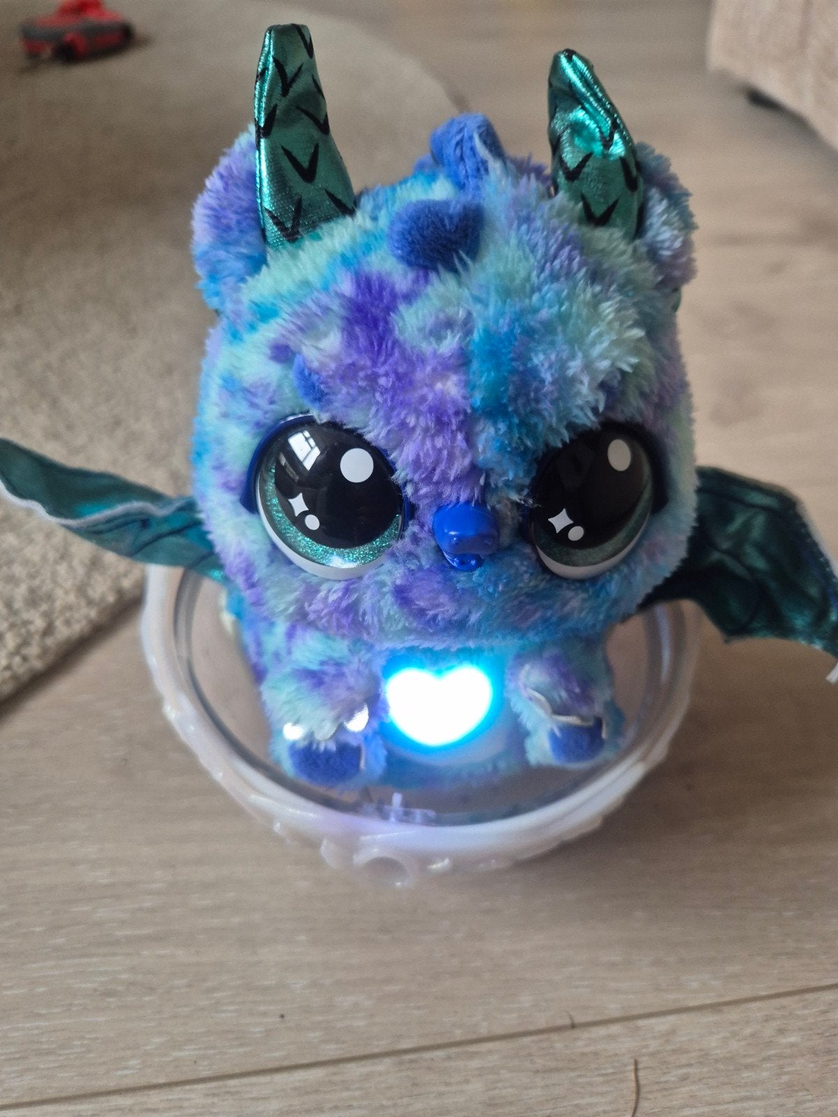Hatchimals Draggle Knuffel met Geluid en Licht, Overige merken, Overige karakters, Overige typen, Nieuw