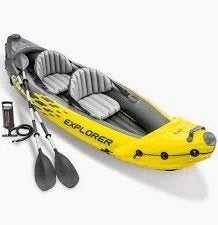Opblaaskano Intex Explorer K2, Ophalen, Overige typen, Twee personen, Gebruikt