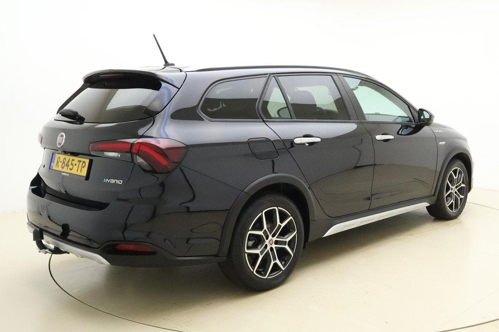 Fiat Tipo Stationwagon Cross 1.5 Hybrid Automaat | Navigatie, Gebruikt, Euro 6, 4 cilinders, Leder en Stof
