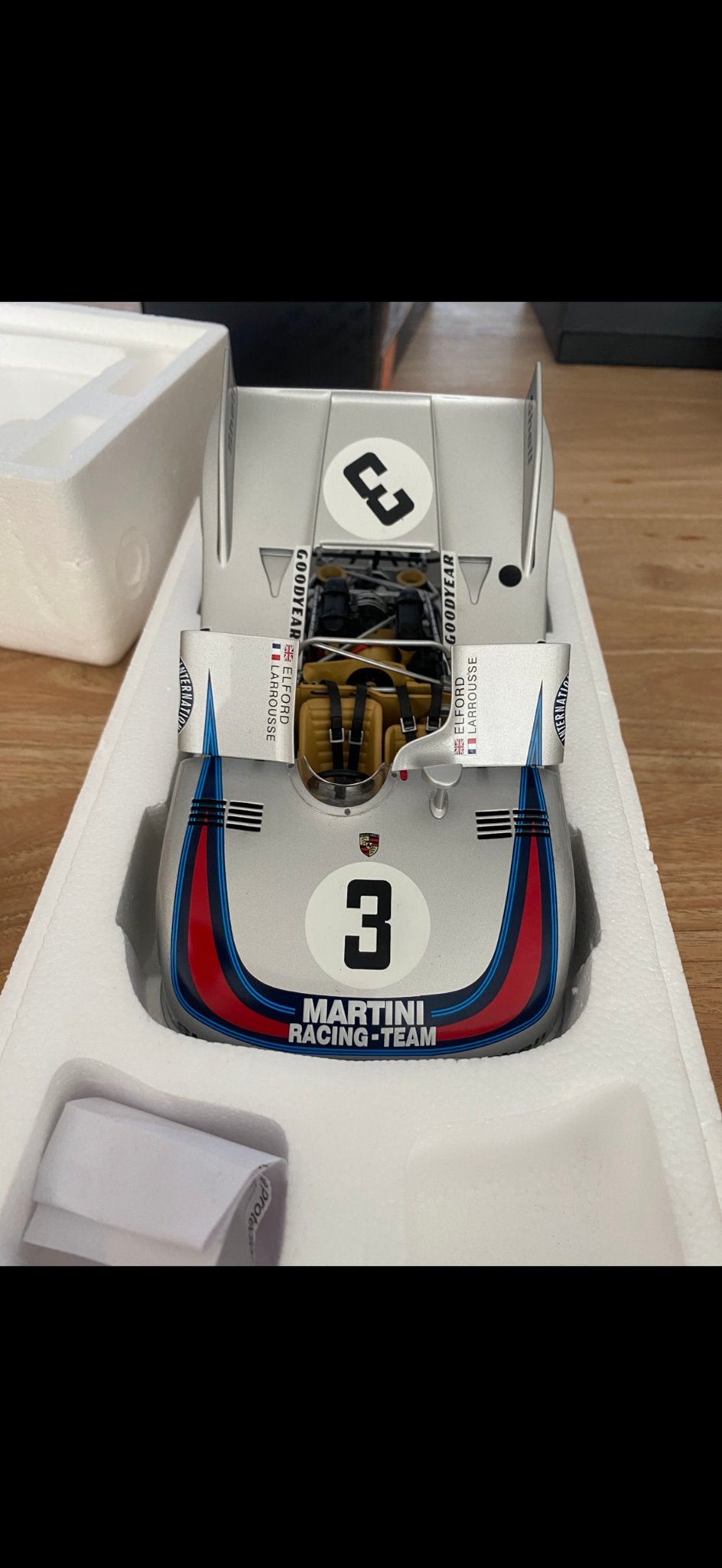 1/18 Porsche 908/03 Spyder Martini Racing Team, Ophalen of Verzenden, Nieuw, Auto, Overige merken