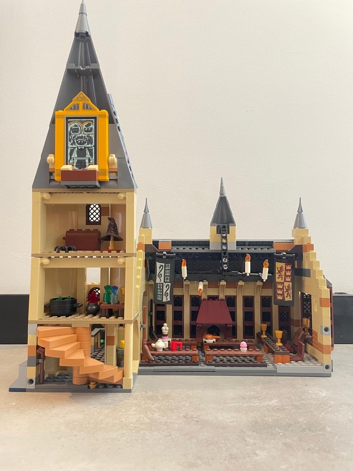 LEGO Harry Potter De Grote Eetzaal - set 75954, Ophalen, Gebruikt, Overige merken