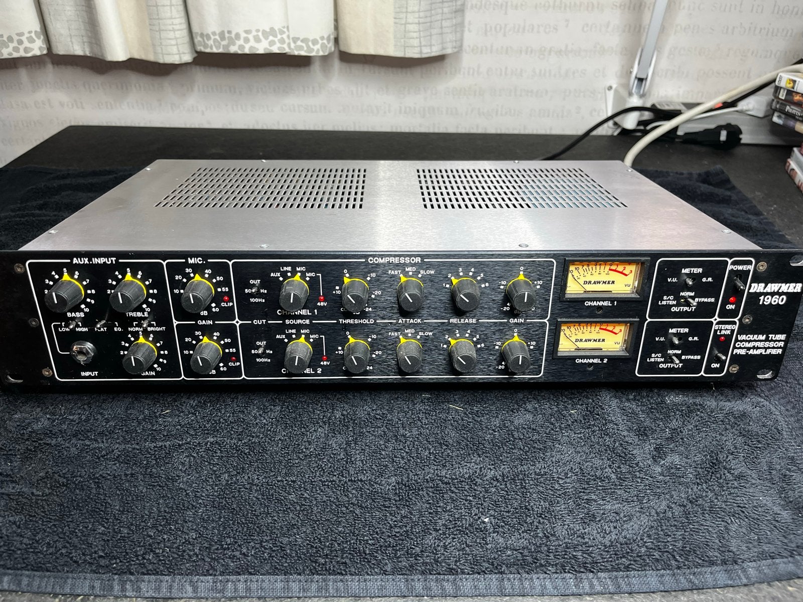 Drawmer 1960 Vacuum Tube Compressor Pre-Amplifier, Ophalen of Verzenden, Gebruikt