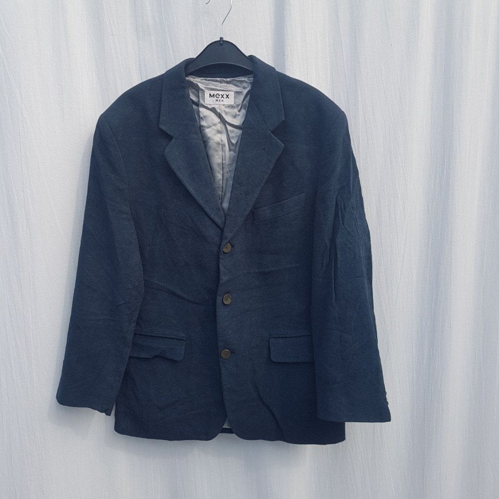 Net donker heren colbert mt 46 merk Mexx Man, Blauw, ., Ophalen of Verzenden, Zo goed als nieuw