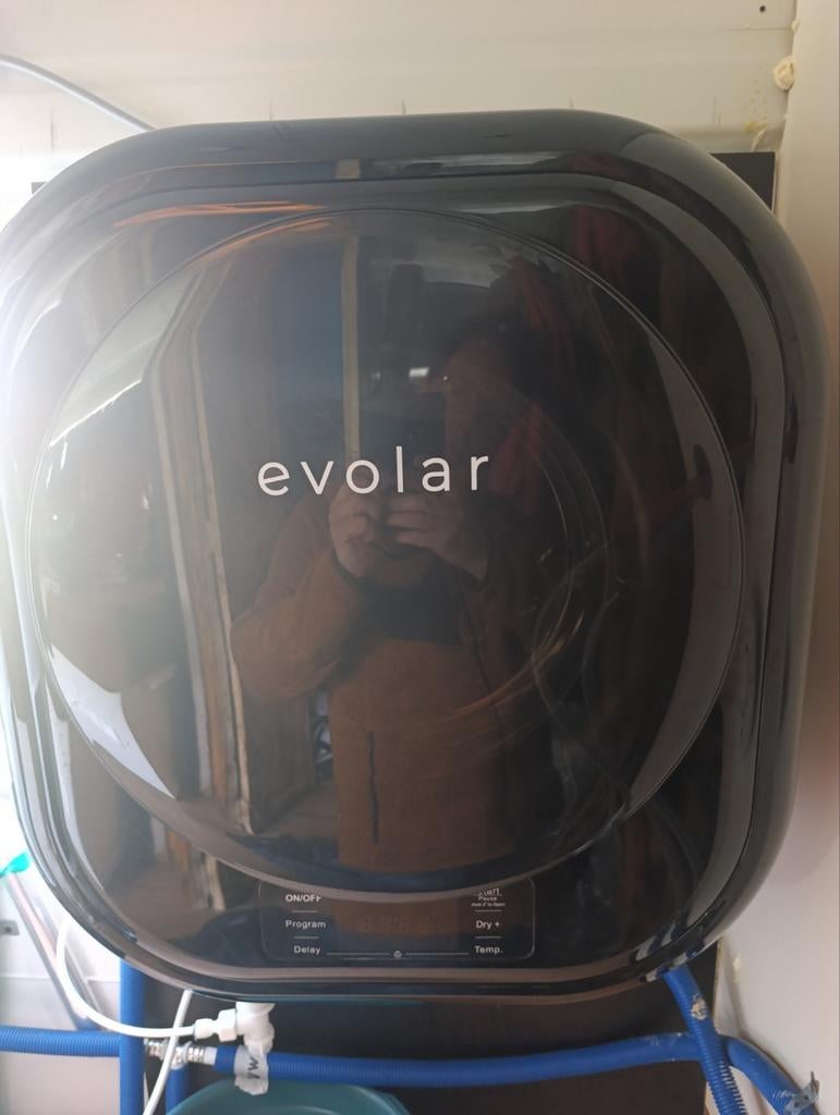 Evolar was-droog combinatie 2 keer gebruikt, Witgoed en Apparatuur, Was-droogcombinaties, Minder dan 4 kg, Ophalen, Gebruikt, Minder dan 85 cm