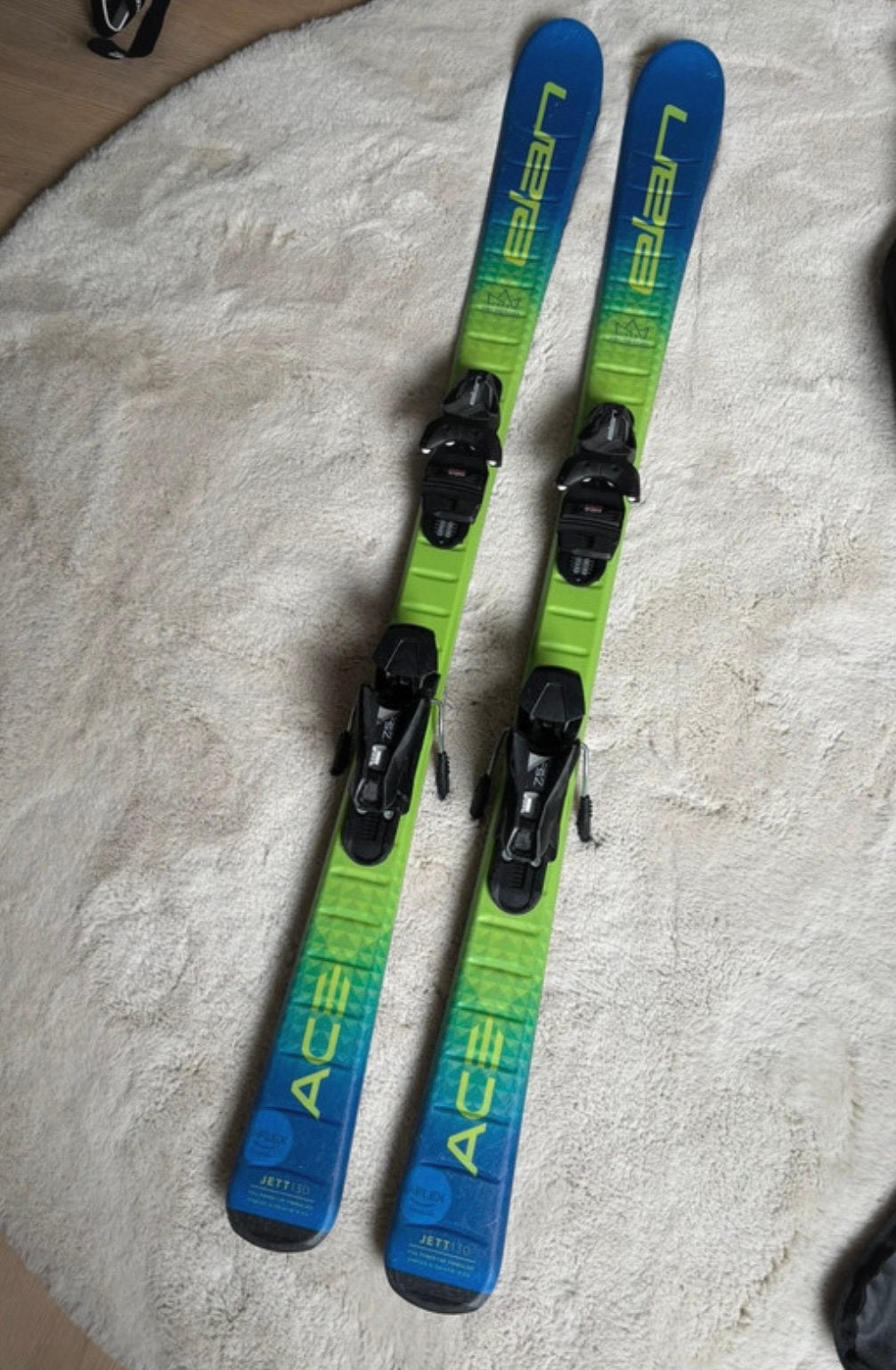 Elan ski’s 130 cm, Sport en Fitness, 100 tot 140 cm, Zo goed als nieuw, Ski's, Ophalen