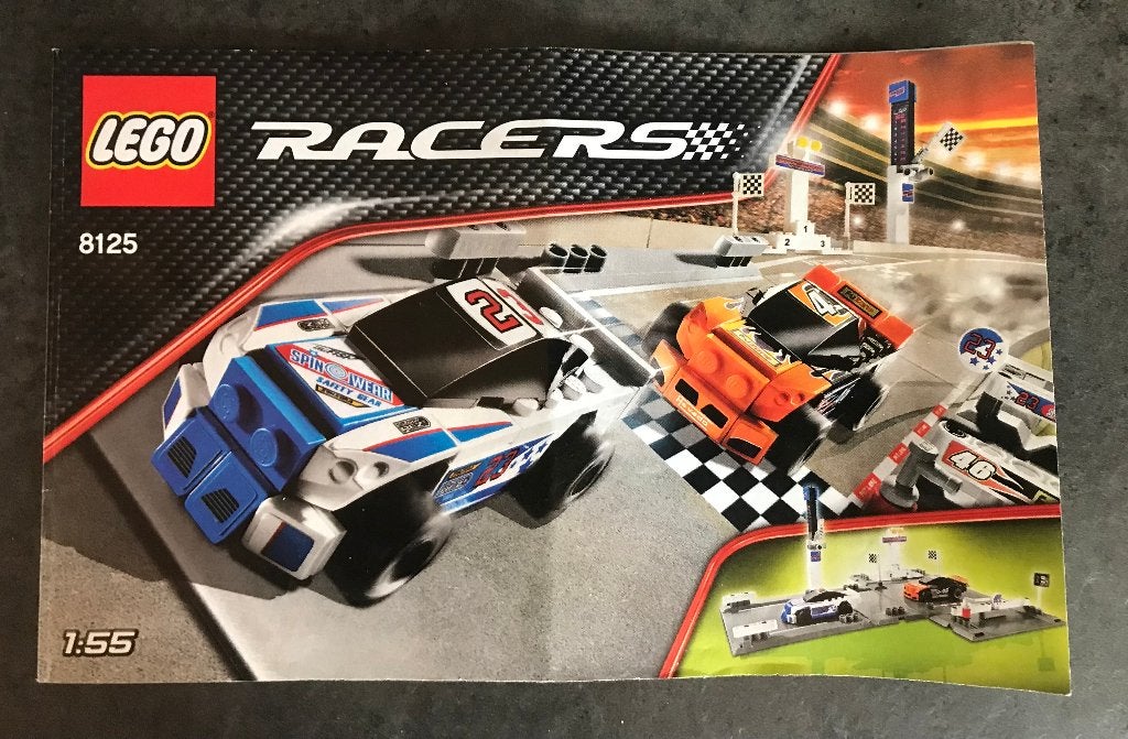 LEGO Racers Thunder Raceway - 8125, Ophalen of Verzenden, Zo goed als nieuw, Lego, Racers