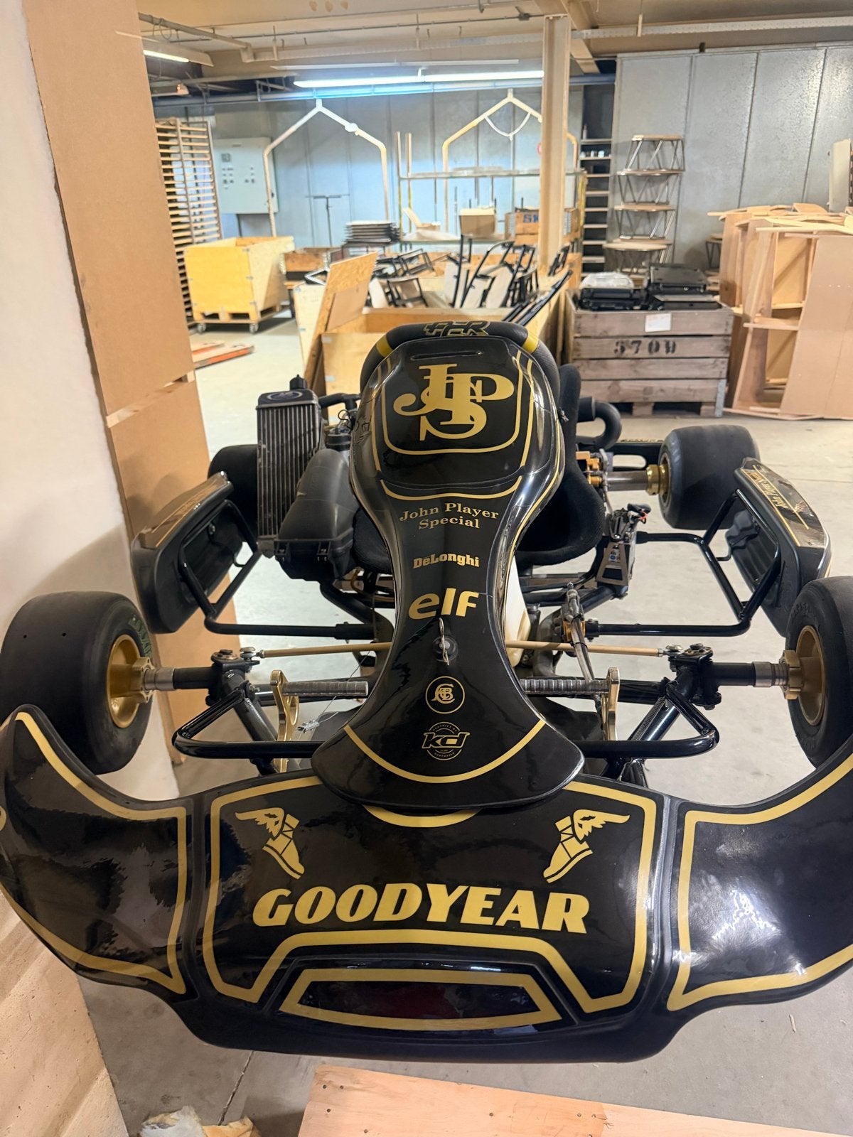 Rotax Max Senior Kart met pitkar en onderdelen, Ophalen, Gebruikt, Kart