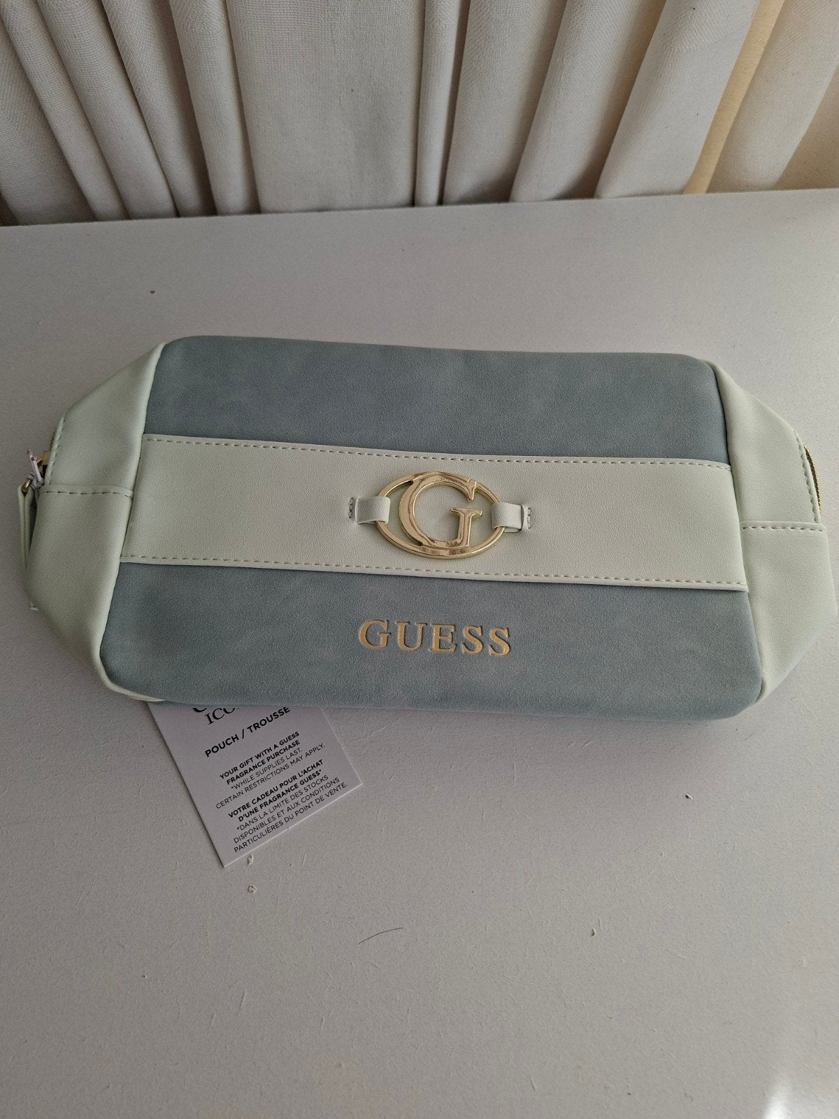 Guess , Iconic Sublime Pouch .nieuw in verpakking, Ophalen of Verzenden, Nieuw, Grijs, Dame