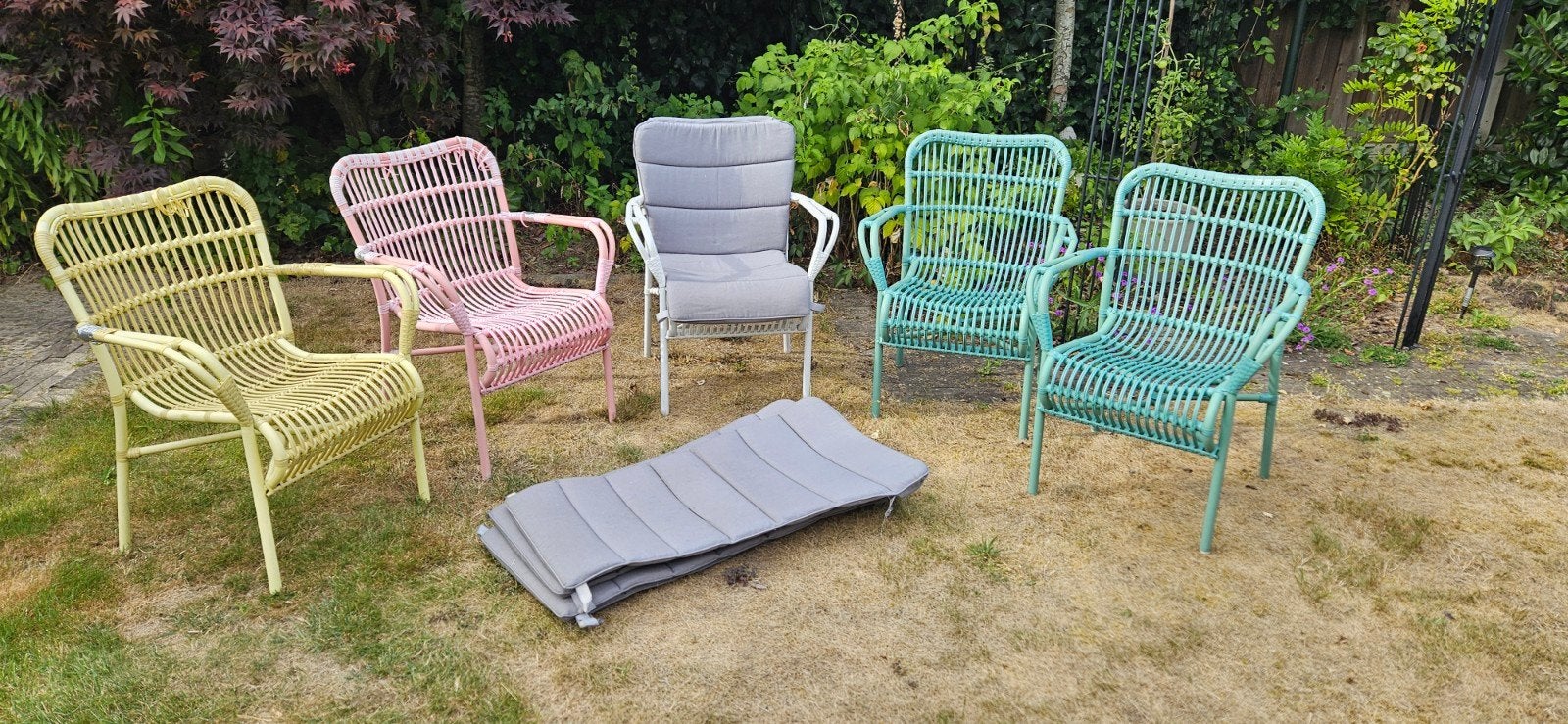 5x tuinstoelen Kees Smit, Ophalen, Gebruikt