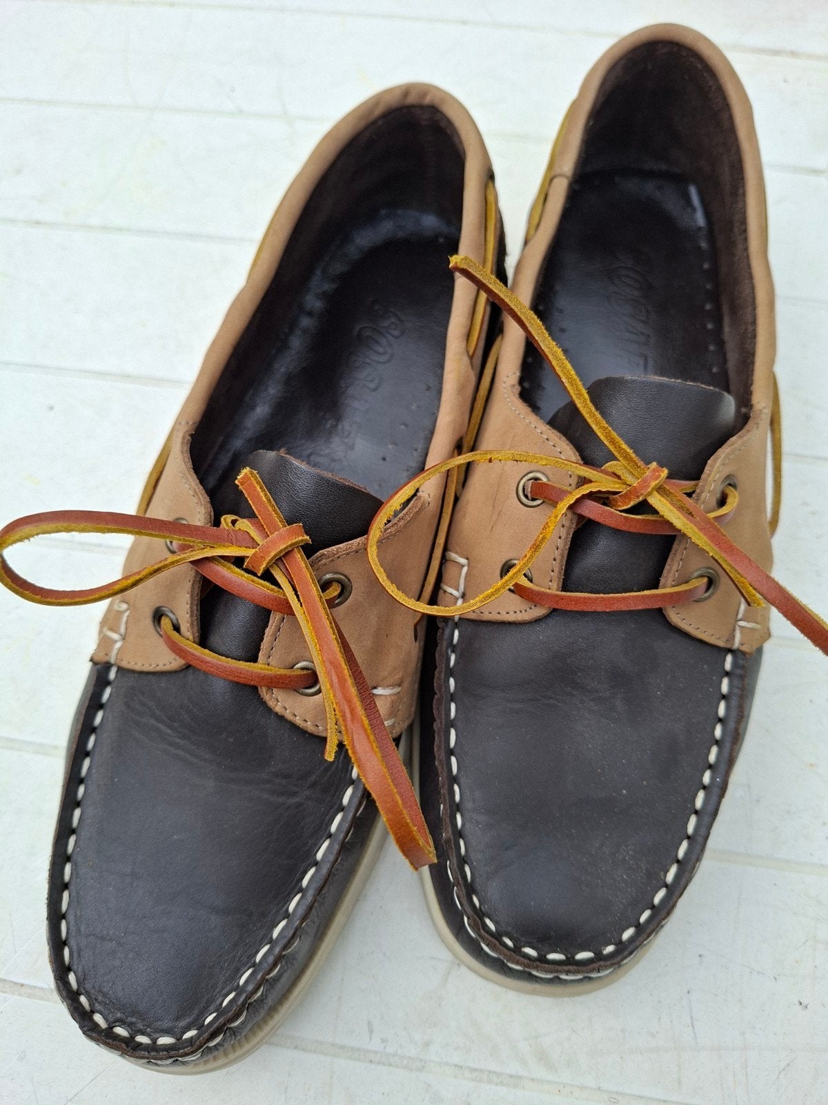 Heren schoenen, Boot schoen maat 43, Ophalen of Verzenden, Zo goed als nieuw