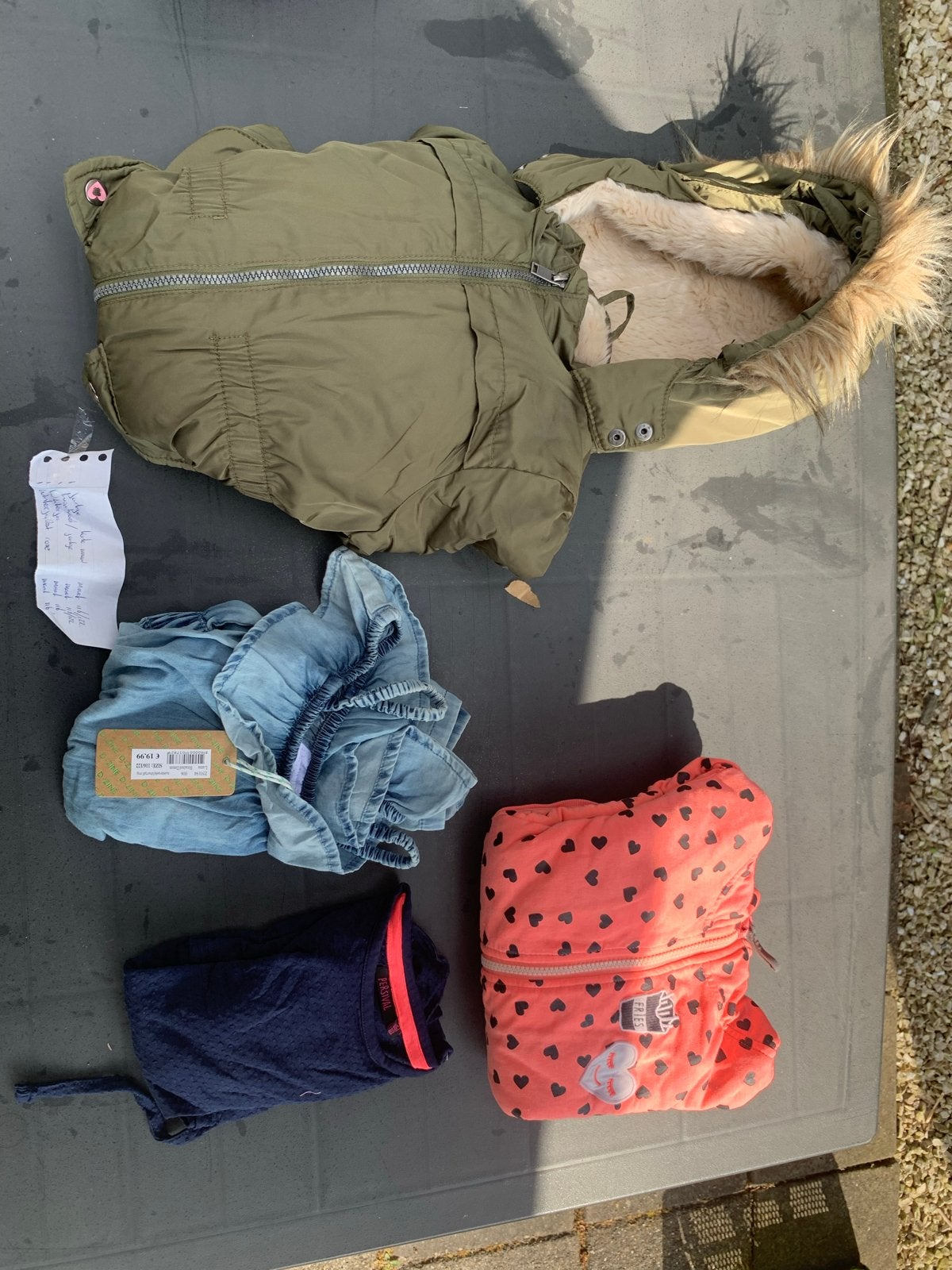 Leuke kleding set voor meisjes, Ophalen, Gebruikt, Meisje