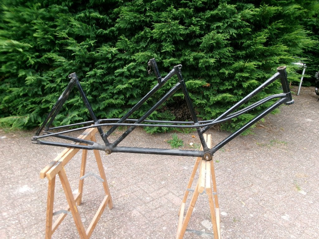 Tandem frame, Fietsen en Brommers, Ophalen, Gebruikt, Frame, Onbekend