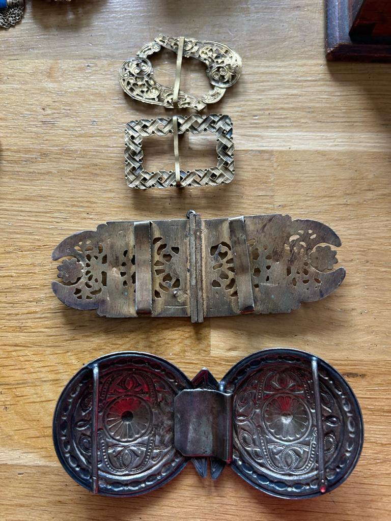 Vintage gespen en broches - Diverse stijlen, Ophalen of Verzenden