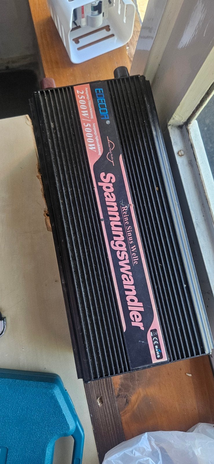 Omvormer met waarschuwing - voor de handige reparateur, Ophalen, Gebruikt