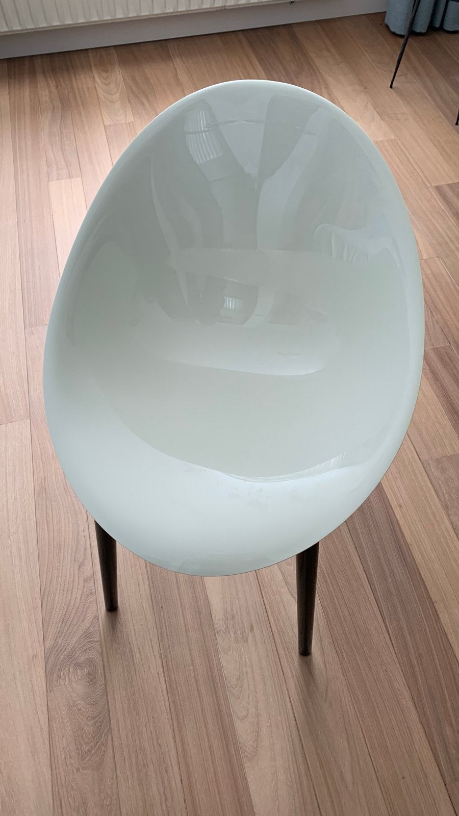 Twee Kartell Mr. Impossible stoelen - Philippe Starck, Ophalen, Kunststof, Twee, Zwart