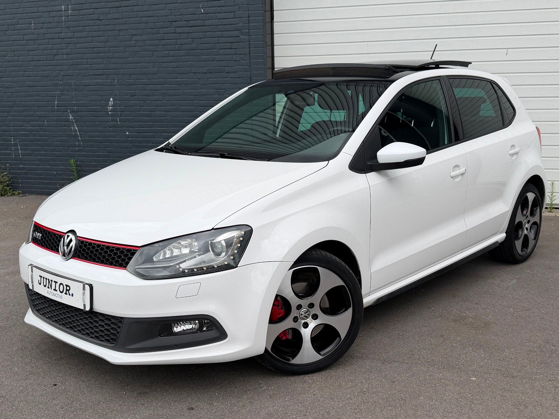 Volkswagen Polo 1.4 TSI GTI PANORAMADAK/AUTOMAAT/CRUISE/CLIM, Auto's, Volkswagen, Euro 5, Stof, Zwart, 4 cilinders