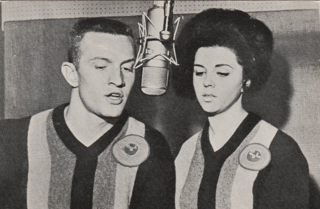 Ansichtkaart, Artiest,  Paul and Paula  )702), Verzamelen, Ophalen of Verzenden, 1960 tot 1980, Sterren en Beroemdheden