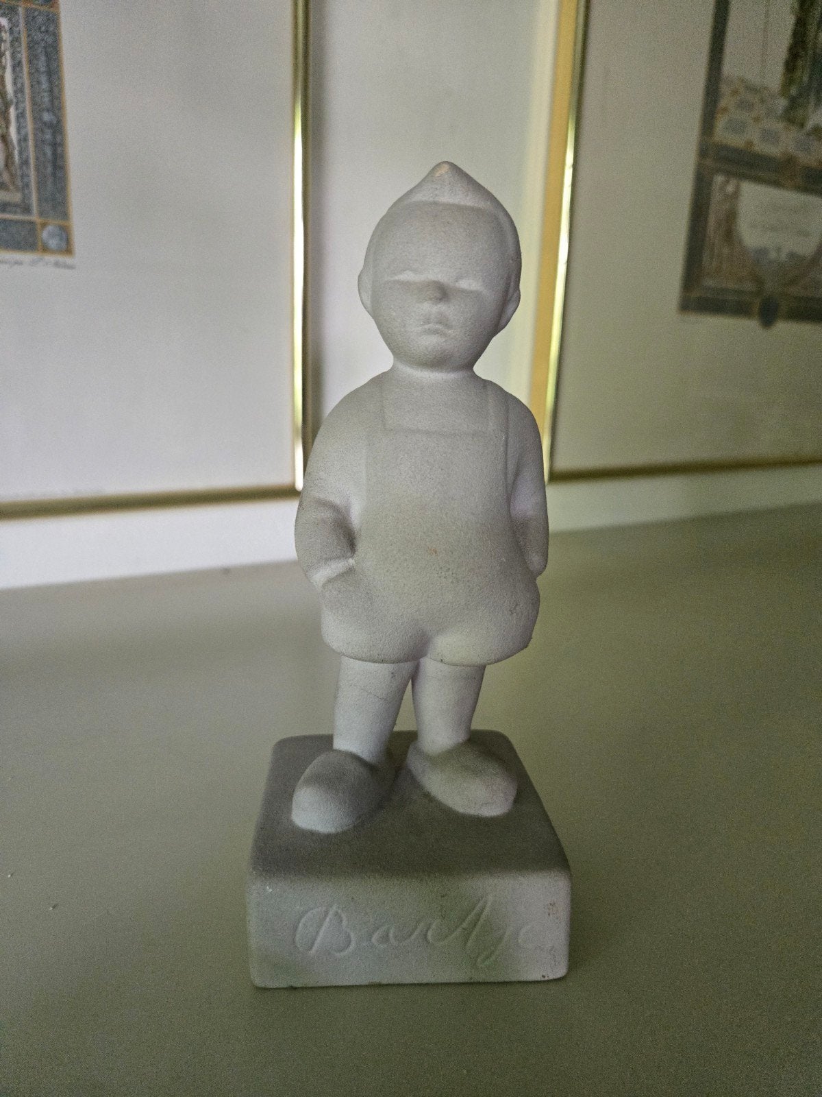 Vintage beeldje Bartje jaren 50 Suus Berkhout, Ophalen of Verzenden, Zo goed als nieuw, Mens