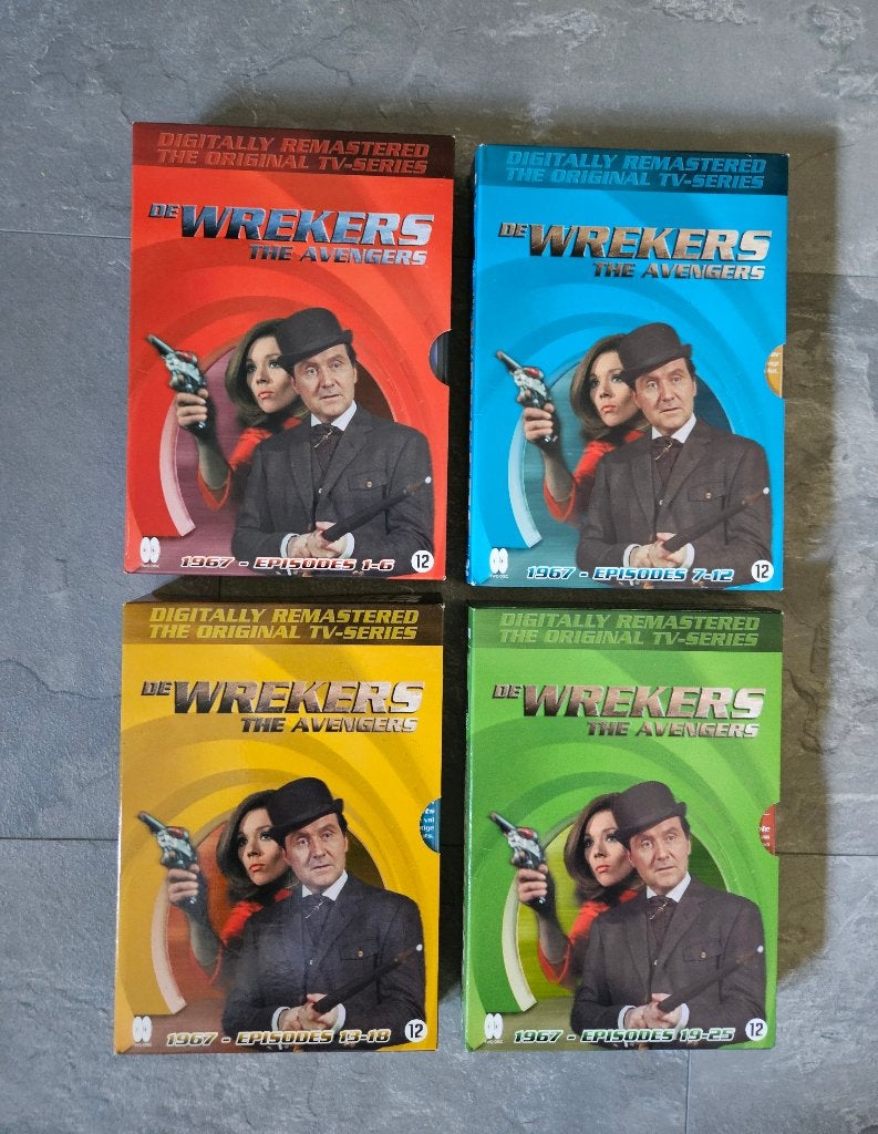 DE WREKERS COMPLETE SEIZOEN 5 (= 1967) in 4 Dvd Boxen, Engels, Misdaad, Nederlands, Ophalen of Verzenden