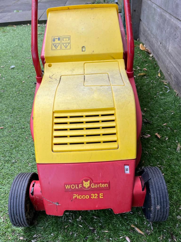 Wolf Garten Picco 32 E Elektrische Grasmaaier, Tuin en Terras, Grasmaaiers, Cirkelmaaier, Gebruikt, Elektrische grasmaaier, Ophalen of Verzenden