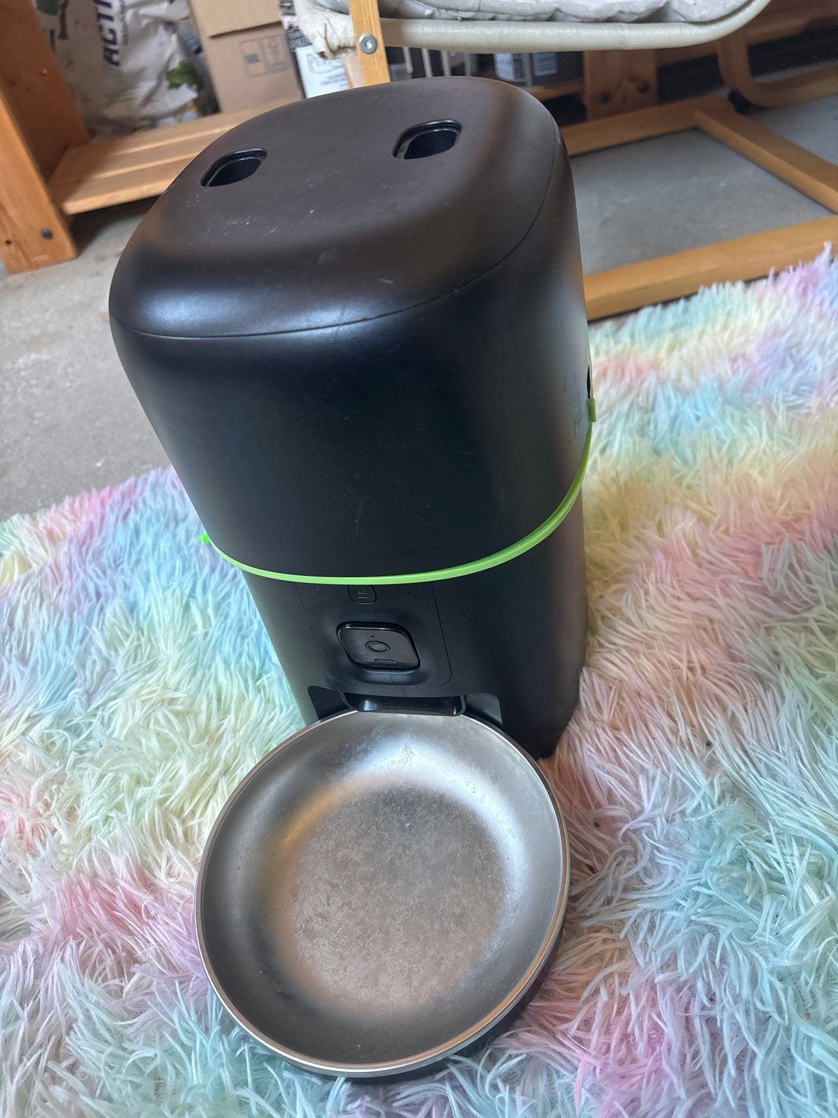 Furpipi automatische voerbak katten, Dieren en Toebehoren, Ophalen, Gebruikt