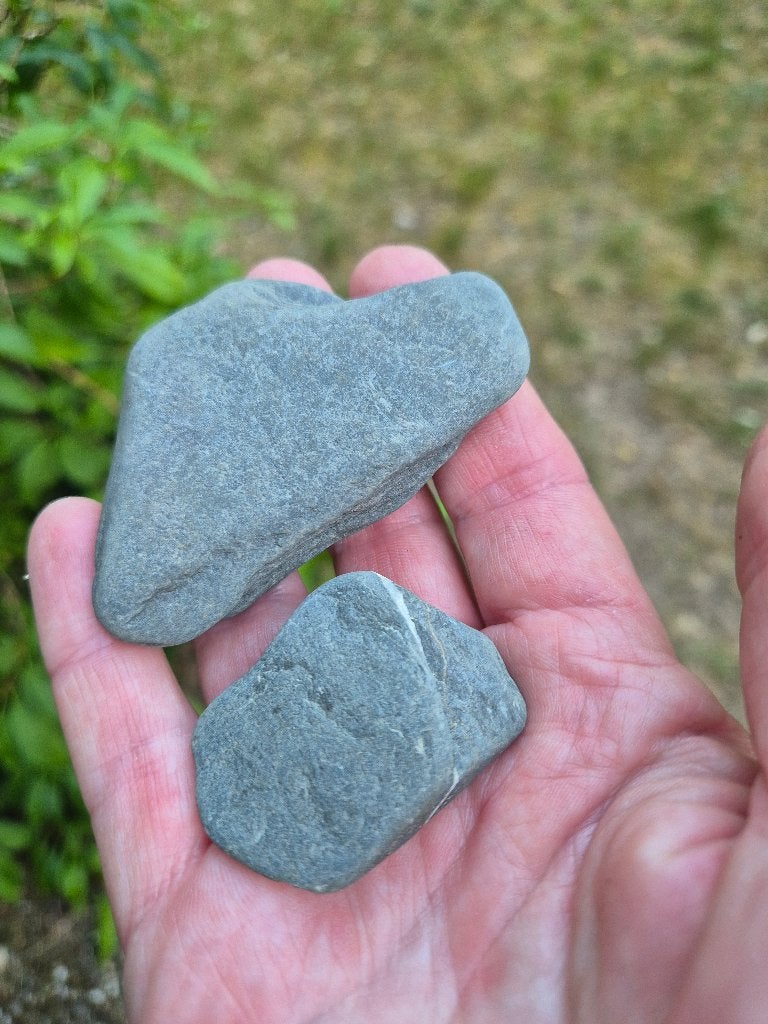 Pebble Stones antraciet, groot formaat €9,-, Tuin en Terras, Grind, Keien en Split, Ophalen, Overige materialen, Overige typen