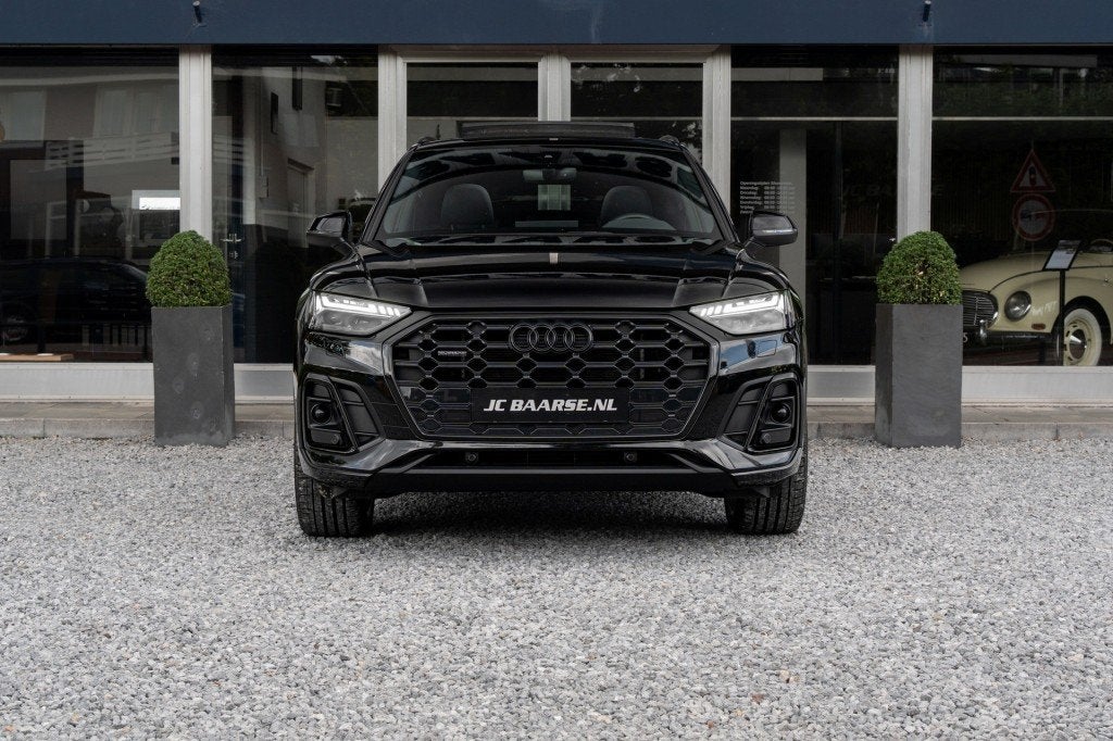 Audi Q5 55 TFSI E S EDITION QUATTRO/PANO/MATRIX/KEYLESS/STOE, Automaat, 14 kWh, Gebruikt, Zwart