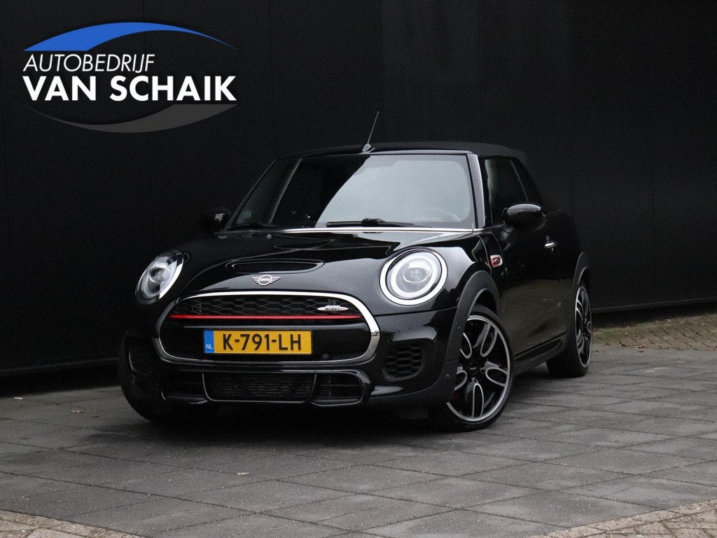 Mini Mini Cabrio 2.0 John Cooper Works Chili | LEDER | H&K |, Auto's, Mini, 1998 cc, Stof, Gebruikt, 4 cilinders