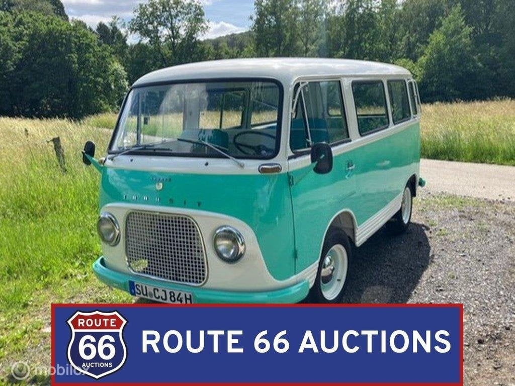 Ford FK 1250 Taunus Transit | 1962 | Route 66 Auctions, Auto's, Overige carrosserieën, Zwart, Bedrijf, Handgeschakeld