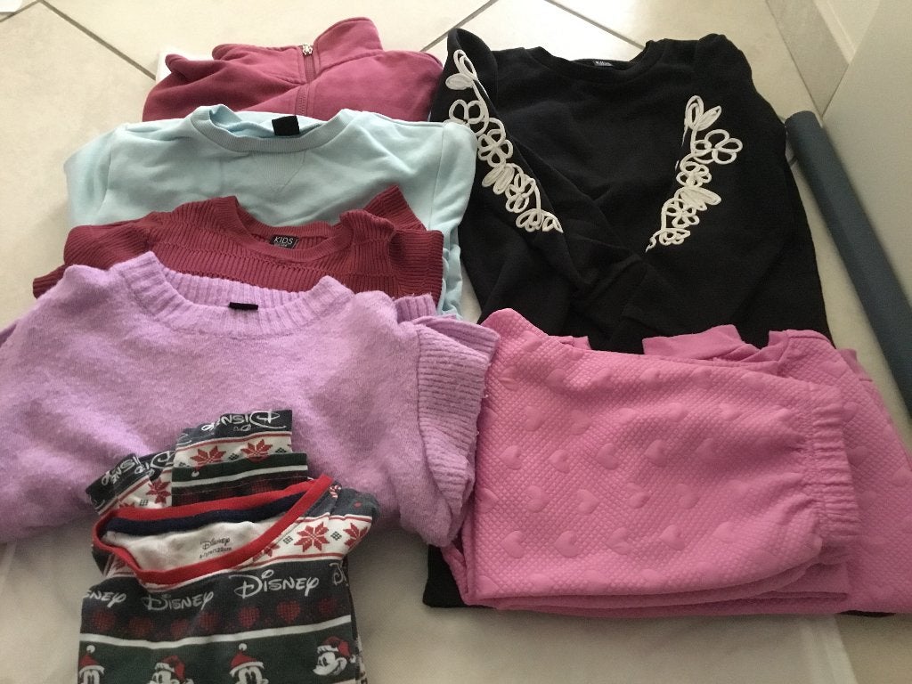 Meisjes winter kledingpakket 122-128, Ophalen of Verzenden, Zo goed als nieuw, Maat 128