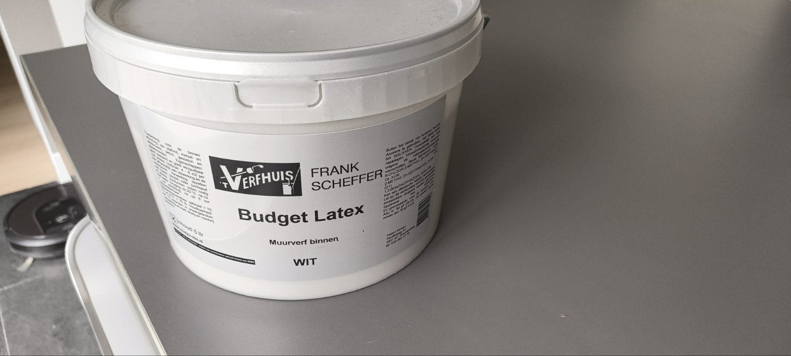 Nieuwe witte latex verf - 10 liter (2x 5L), Ophalen, 5 tot 10 liter, Wit, Nieuw