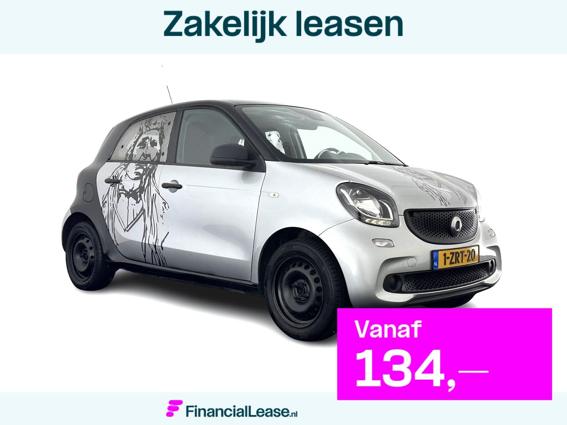 smart Forfour 1.0 Essential Edition *AIRCO | CRUISE | COMFOR, Gebruikt, 4 stoelen, Origineel Nederlands, Handgeschakeld