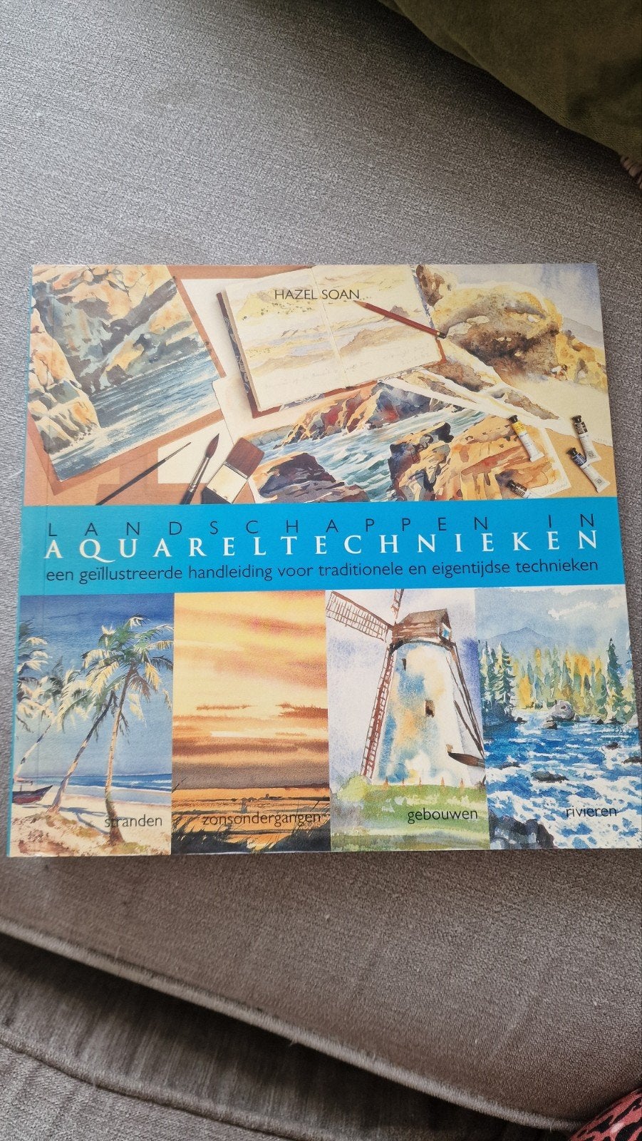 H. Soan - Landschappen in aquareltechnieken, Boeken, Ophalen of Verzenden, Zo goed als nieuw, Fotograferen en Filmen, H. Soan