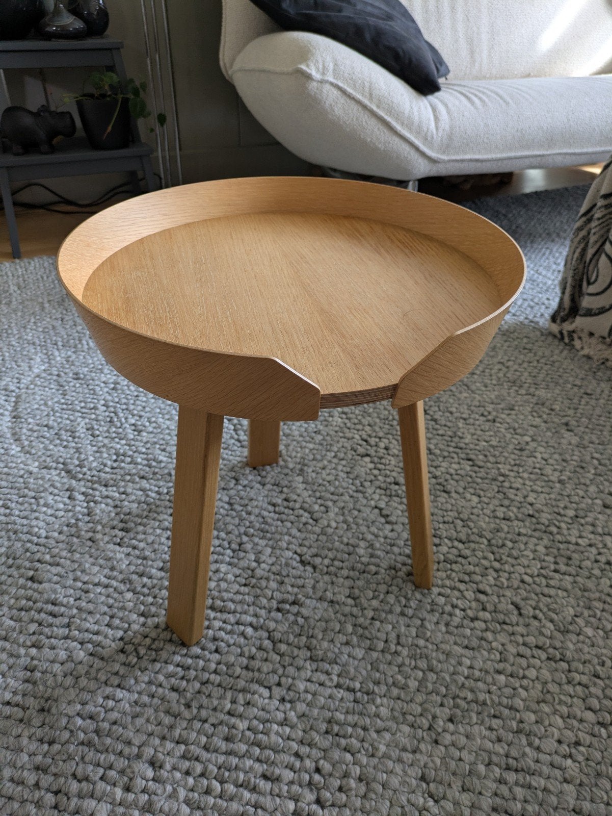 MUUTO -  Salontafel in eikenhout, Huis en Inrichting, Ophalen, 50 – 75, Minder dan 50 cm, Minder dan 50 cm