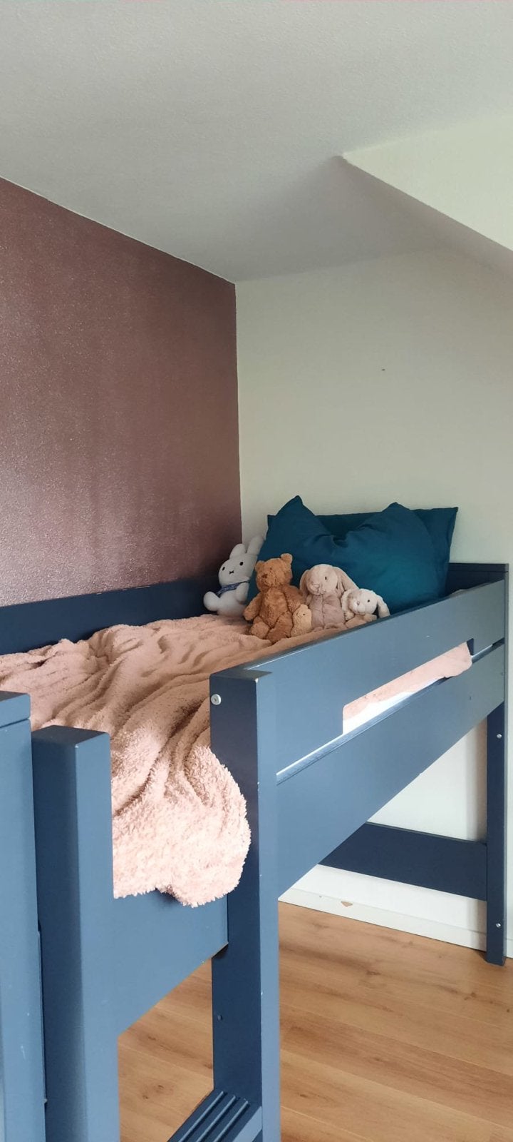 2x Voorts halfhoogslaper - Gebruikt maar goed voor ronde 2, Ophalen, Gebruikt, 90 cm, Eenpersoons