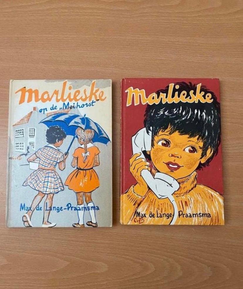 Twee Marlieske boeken - Max de Lange - Praamsma, Ophalen of Verzenden, Gelezen, Fictie algemeen