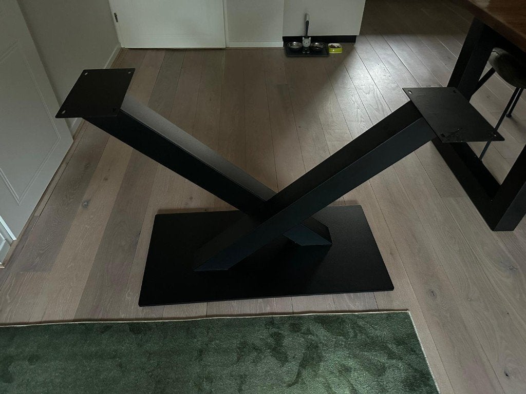 Stalen tafelpoot, Ophalen, Tafelpoot, Minder dan 50 cm, 50 tot 100 cm
