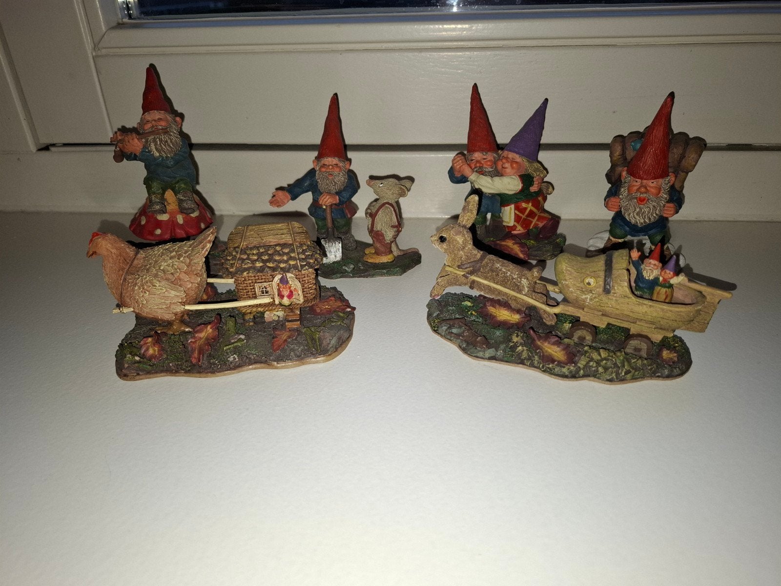 Verzameling Classic Gnomes Rien Poortvliet kabouters, Ophalen of Verzenden, Gebruikt