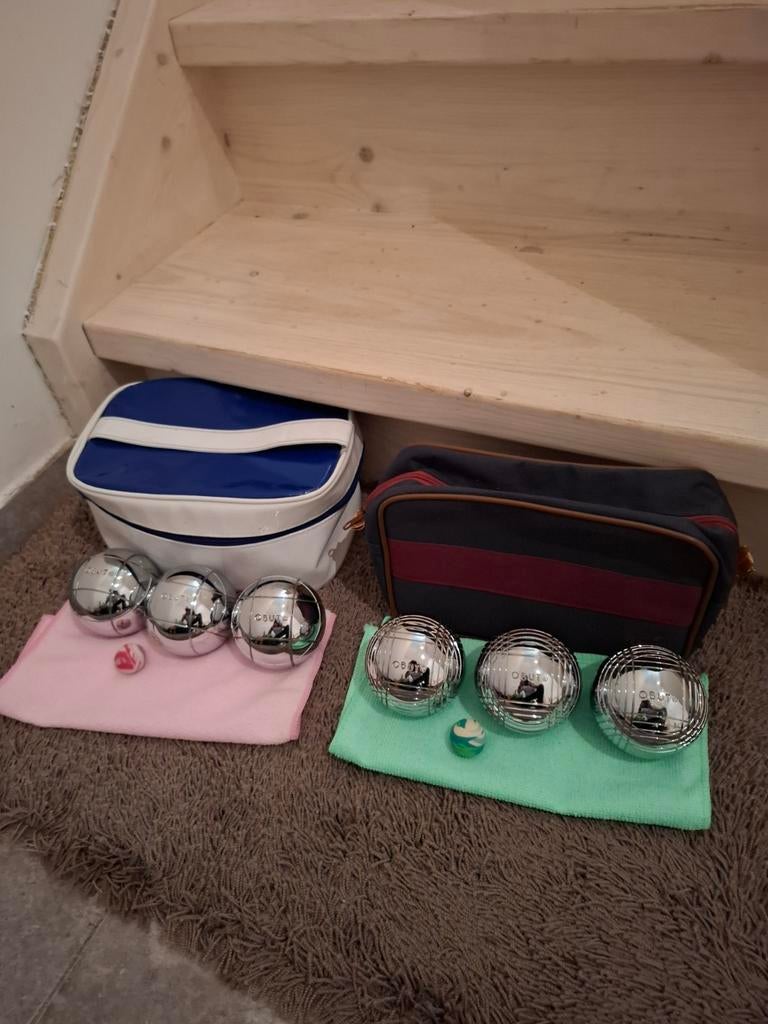 Setjes van obut jeu de boule ballen., Ophalen of Verzenden, Bal